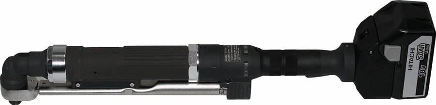 充电式半自动电动式扭力扳手 HAC100N（※处于连接在需另购的大容量电池的状态下）